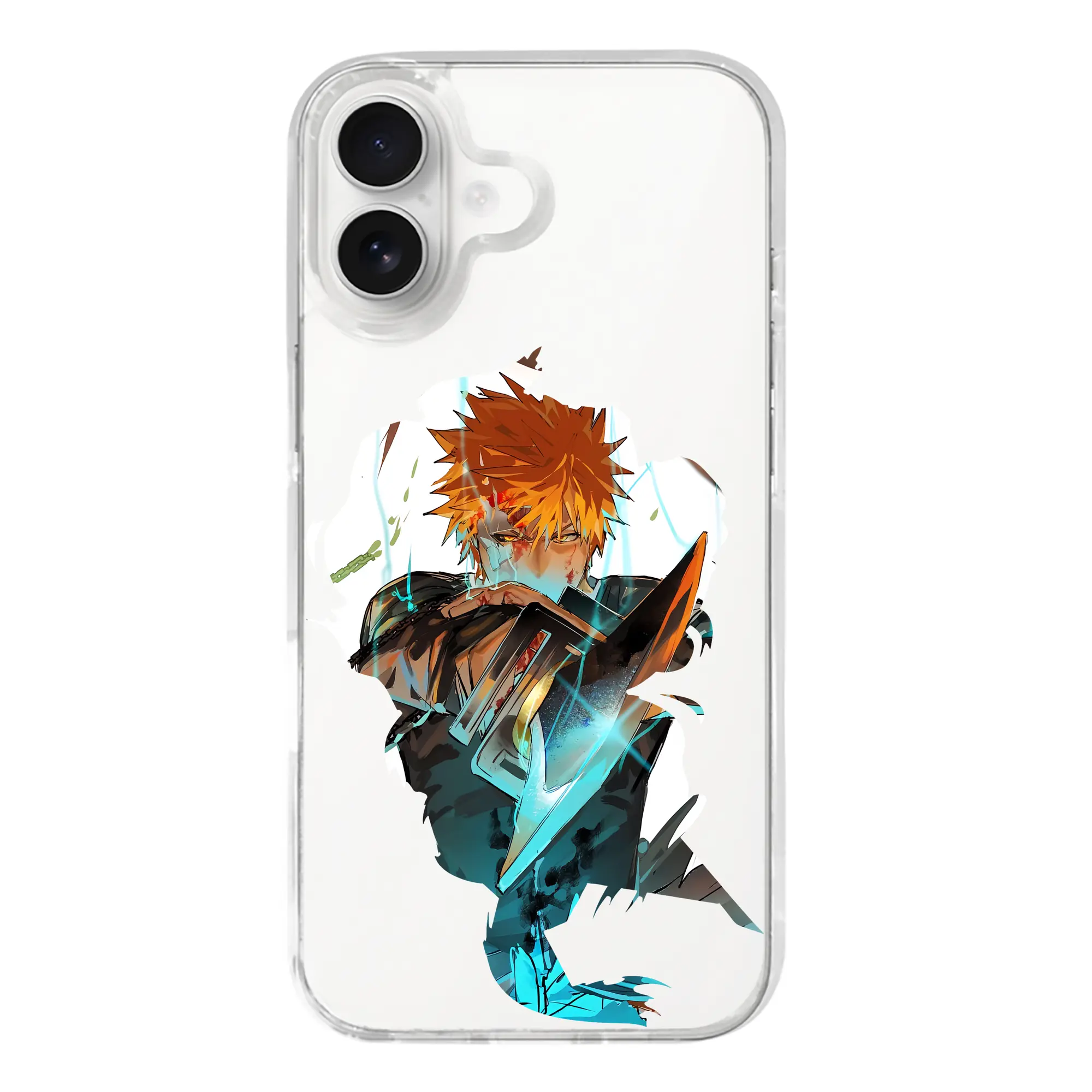 ブリーチ グッズ 黒崎 一護 - iPhone 17シリーズ 透明スマホケース – 薄型・耐衝撃・精密フィット保護カバー